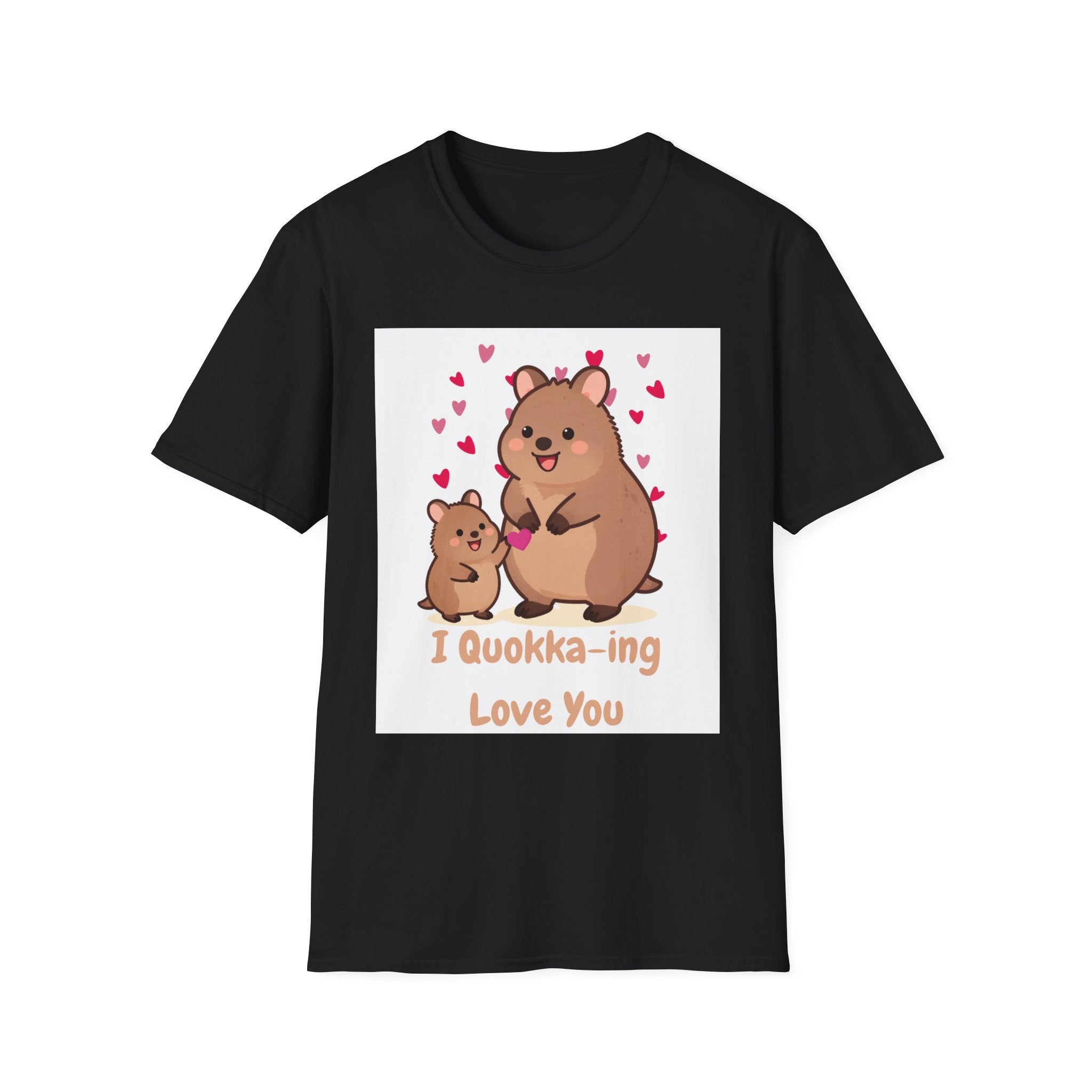 Quokka Love T-Shirt — "I Quokka-ing Love You" Cute Animal Tee