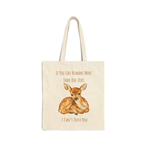 Cotton Canvas Tote Bag