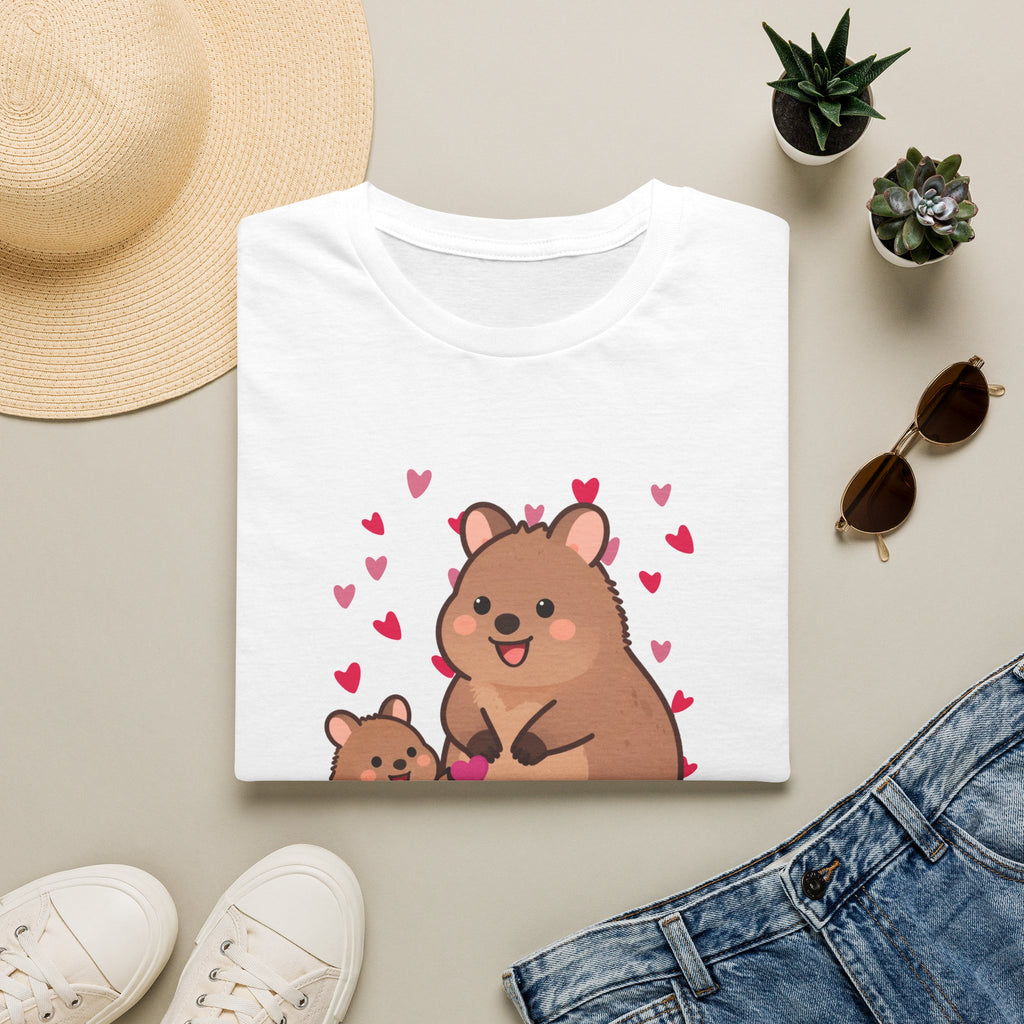 Quokka Love T-Shirt — "I Quokka-ing Love You" Cute Animal Tee