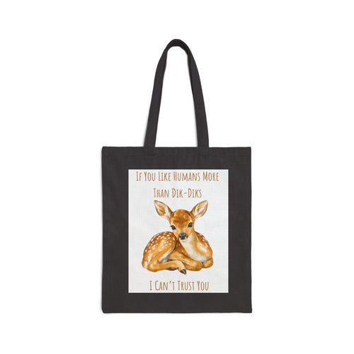 Cotton Canvas Tote Bag