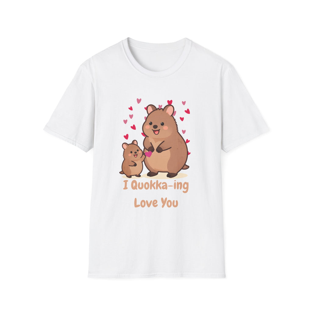 Quokka Love T-Shirt — "I Quokka-ing Love You" Cute Animal Tee