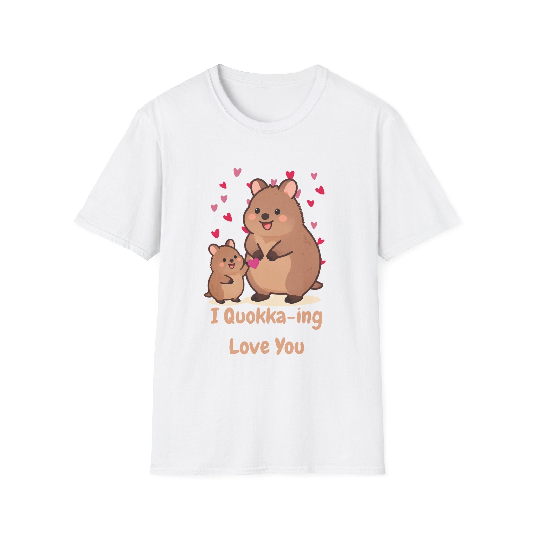 Quokka Love T-Shirt — "I Quokka-ing Love You" Cute Animal Tee